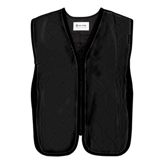 INUTEQ-H2O Bodycool Basic koelvest zwart - maat XL