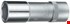 GEDORE dopsleutel - 1/2" - lang - 6-kant - 11mm