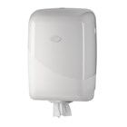 Primp midiroldispenser - transparant wit - kunststof - 79480098