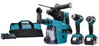 Makita accu combiset - (slag)schroeven/boren - DLX3106TW1 - 18V- 3x5.0 Ah accu en snellader - in tas