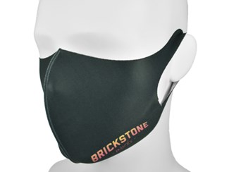 Gezichtsmasker Scuba - zwart - polyester-spandex - herbruikbaar