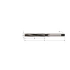 DORMER HSS handruimer - met cilindrische schacht - DIN 206 B - stoomontlaten groeven