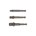 HiKOKI adapters (3x) 1/4 zesk naar 1/4 -1/2 -3/8inch dop