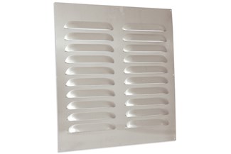 Nedco groot schoepenrooster alu. 500 x 500 mm hoog