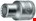 GEDORE dopsleutel - 1/2" - 12-kant - 11/16 W
