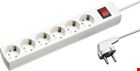 Martin Kaiser contactdoos - 1033 - 6 aansluitingen - 5 m - wit - 1033ZL5-15W/KWS