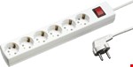 Martin Kaiser contactdoos - 1033 - 6 aansluitingen - 5 m - wit - 1033ZL5-15W/KWS