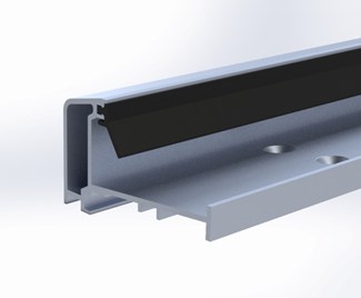 Ellen slijtdorpelprofiel - ANB S5 - 3000 mm - geanodiseerd aluminium