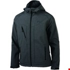 Opsial softshell jack Borah - grijs - met capuchon - maat S
