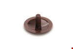 HECO kopgatboringafdekkap - 2.4 x 12mm - 8011 donkerbruin - 500 stuks