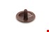 HECO kopgatboringafdekkap - 2.4 x 12mm - 8011 donkerbruin - 500 stuks