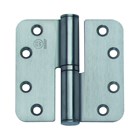 BSW kogelstift paumelles - RD BB 807 - afgerond - RVS/zwart/gegalvaniseerd