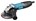 Makita haakse slijper 230V - GA5030RSP2 - 720W - ∅125mm - met accessoireset - in koffer