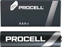 Procell batterijen (10x) - mini-penlite - LR03/AAA - 2400 