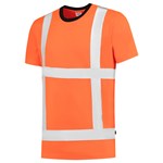 Tricorp 103005 T-shirt RWS Birdseye - fluor orange - maat XS