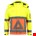 Tricorp soft shell Jack Verkeersregelaar - Safety - 403002 - fluor oranje/geel - maat XS