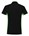Tricorp Workwear 202002 Bi-Color unisex poloshirt Zwart Limegroen S