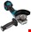 Makita haakse accu slijpmachine - DGA521ZX1 - 18V - 125mm - X-LOCK - excl. accu en lader - in doos