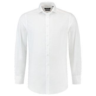 Tricorp heren overhemd Oxford slim-fit - Corporate - 705007 - wit - maat 41/7