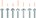 HECO TOPIX-plus tellerkopschroeven - verzinkt - 8x300/100 mm - T40 - deeldraad - 50 st