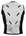 INUTEQ DRY BODYCOOL SMART-X koelvest zilver M