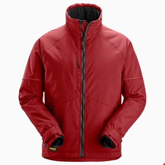Snickers Workwear 1158 Winterjas chillirood/zwart - maat 3XL