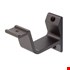 Hermeta 3550-18 leuninghouder vlak 76 mm mat zwart