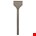 Bosch spadebeitel - SDS-Max - 300x80 mm - lange levensduur