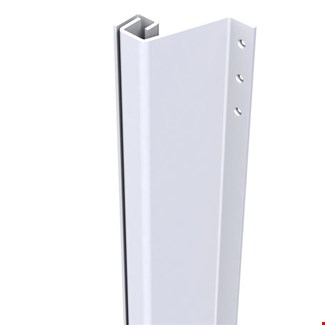 SecuStrip Plus buitendraaiend - terugligging 21-27mm - 1500mm wit - 1010.153.02