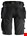 Snickers Workwear 6141 Korte broek met holsterzakken zwart - maat 64