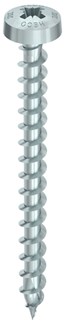 HECO TOPIX-plus schroeven - rondkop verzinkt - 4x45 mm - PZ2 - voldraad - 200 st