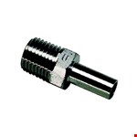 Legris - steelnippel - 10 mm x 1/4" - BSPT - 1820 10 13 - RVS 316L