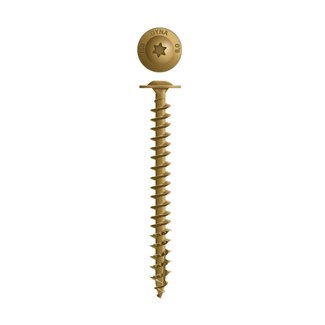 Dynaplus houtbouwschroef [100x] - AR-BRONZE TK - TX-30 - 6.0x60mm