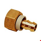 Legris - Opschroefslangpilaar pushlok - slangpilaar/binnendraad - messing - 0132