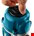 Makita 8 bar brad tacker - AF601 - 16 Ga - in koffer - met olie en veiligheidsbril