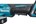 Makita haakse accu slijpmachine - GA036GZ - 40V Max - 150mm - excl. accu en lader - met veiligheidsschakelaar - in doos