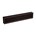 Nedco deurventilatierooster - bruin - 90 x 455 mm -  2-delig