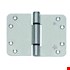 BSW glijlagerscharnier - 818 Allround - afgerond - 89x152x3 mm - gegalvaniseerd 