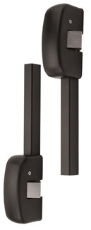 Ivana 25125 anti-paniek boven/onder zijvergrendeling  zwart