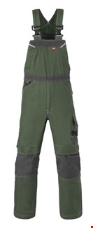 HAVEP amerikaanse overall/bretelbroek - Attitude - 20195 - Bosbouwgroen/Antraciet - maat 56