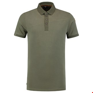 Tricorp Premium 204002 Naden Heren poloshirt Legergroen XS