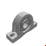 SKF Y-flenslagerblok - Blue Line - P2BSS 35M-YTPSS
