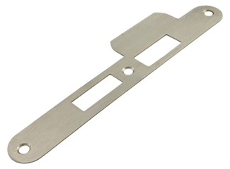 Ivana 54824 sluitplaat - RVS rond - voor veiligheidsslot 54819