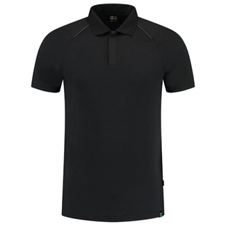 Tricorp Workwear 202701 RE2050 unisex poloshirt Zwart 5XL