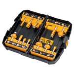 DEWALT DT90016-QZ Frezenset 12-delig - Schacht 8 mm
