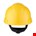 3M™ veiligheidshelm geventileerd - ratelverstelling - geel - H700N-GU