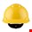 3M™ veiligheidshelm geventileerd - ratelverstelling - geel - H700N-GU