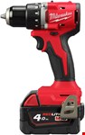 Milwaukee M18 BLDDRC-402C Accu Schroefboormachine 18V - Inclusief 2x 4,0Ah Accu, Lader en Koffer