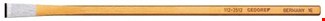 GEDORE electriciëns-beitel - 4-kantig - 250x12x8mm