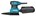 Makita vlakschuurmachine 230V - BO4565K - 200W - handpalm -  in koffer